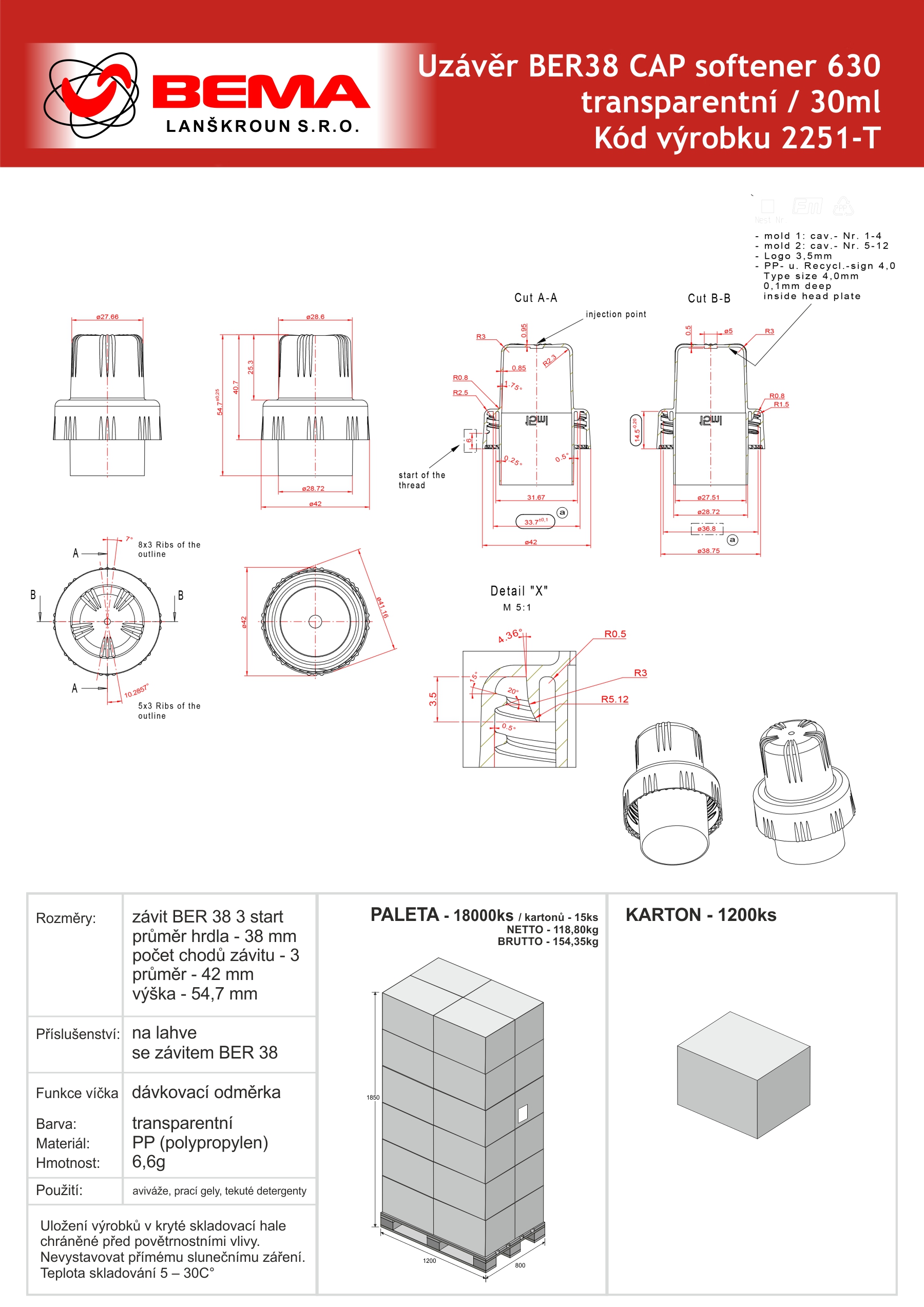 2251-T BER38 CAP softener 630 tra 07-03-2025